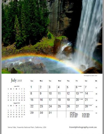 Gavin John Photography Landscape calendar Photo