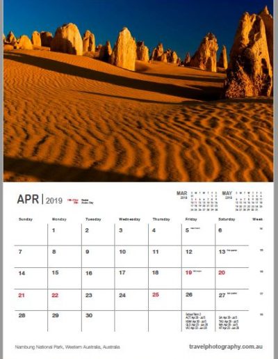 Gavin John Photography Landscape calendar Photo
