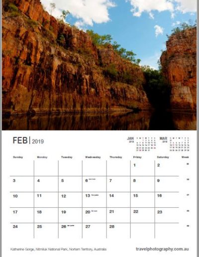 Gavin John Photography Landscape calendar Photo