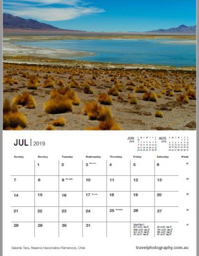 Gavin John Photography Landscape calendar Photo