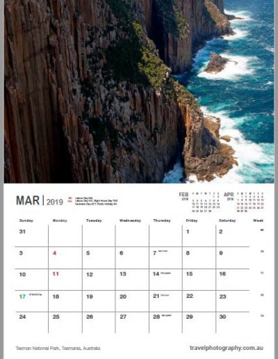 Gavin John Photography Landscape calendar Photo