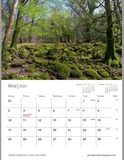 Gavin John Photography Landscape calendar Photo